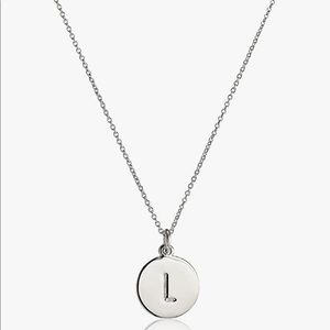 Kate Spade Initial Pendant (Silver)